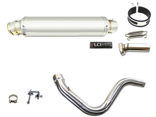 KTM DUKE125 DUKE200 2011-2016 LCIPARTS ラウンドステンレススリップオンマフラー