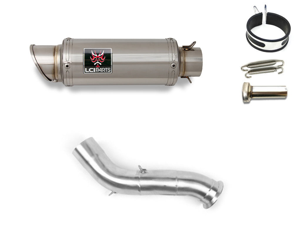KTM DUKE790 2018-2024 LCIPARTS ショートステンレス スリップオン マフラー