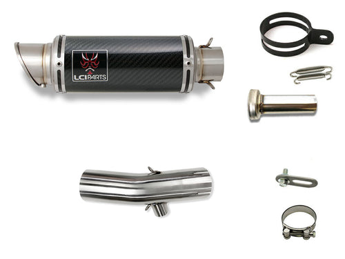 ホンダ HAWK 11 ホーク11 2022-2023 (8BL-SC85) LCIPARTS LCI ショートカーボン スリップオン マフラー