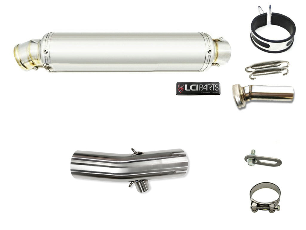 ホンダ NT1100 2022-2024 (8BL-SC84) LCIPARTS ラウンドステンレス スリップオン マフラー