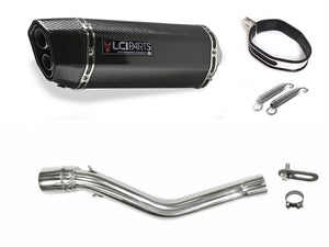 ホンダ CRF250L CRF250M 2012-2016 MD38 LCIPARTS ツインエンド　カーボン スリップオンマフラー