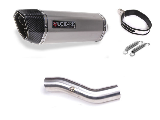 DUCATI Diavel ディアベル LCIPARTS ツインエンド　ステンレス スリップオンマフラー