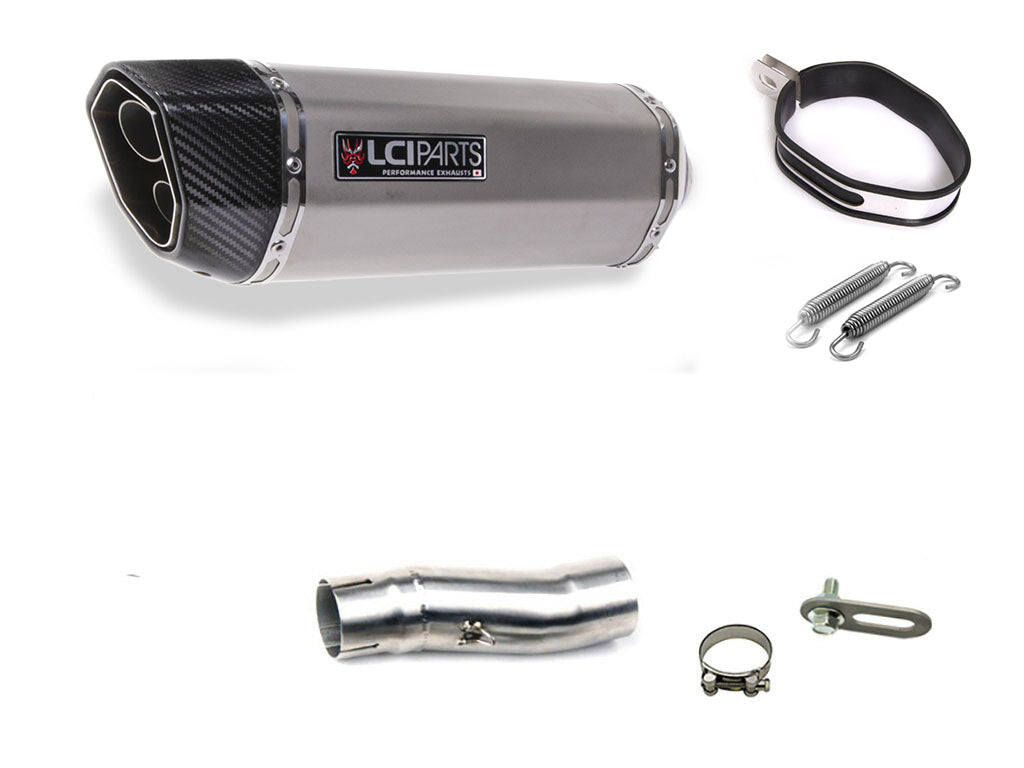 ホンダ インテグラ700 750 INTEGURA 2012-2016 RC62 RC71 LCIPARTS ツインエンド　ステンレス スリップオンマフラー