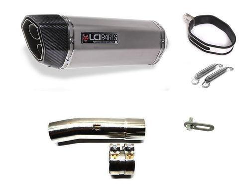 ホンダ VTR250 1997-2014 MC33 LCIPARTS ツインエンド　ステンレス スリップオンマフラー