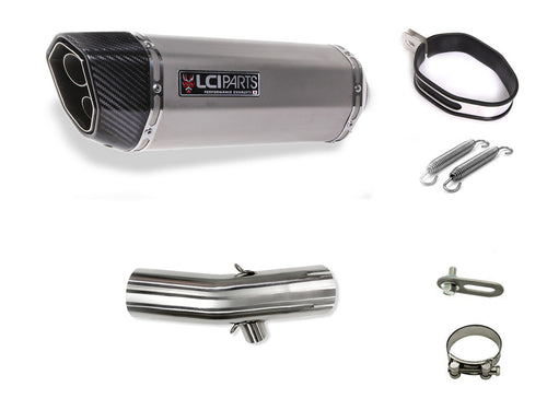 ホンダ HAWK 11 ホーク11 2022-2023 (8BL-SC85) LCIPARTS LCI ツインエンド ステンレス スリップオン マフラー