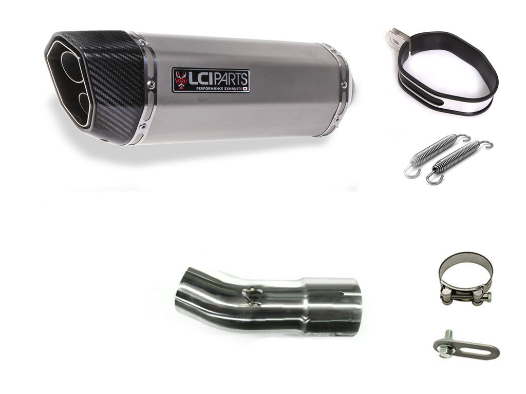 カワサキ ZX10R ZX-10R 2011-2015 LCIPARTS ツインエンド　ステンレス スリップオンマフラー