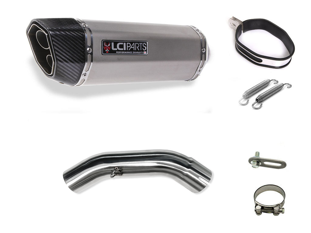 ハスクバーナ  Husqvarna　スヴァルトピレン250 401 SVARTPILEN 250 401 2020-2023 LCIPARTS ツインエンド ステンレス スリップオン マフラー