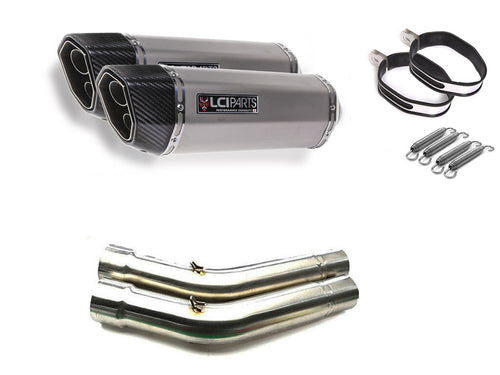スズキ GSX-R1100 1989-1992 LCIPARTS ツインエンド　ステンレス スリップオンマフラー