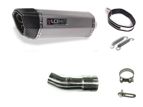 スズキ GSX-S1000 GSX-S1000F 2015-2021 LCIPARTS LCI ツインエンド ステンレス スリップオン マフラー