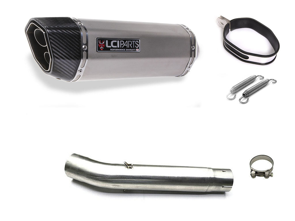 ヤマハ YZF-R6 1999-2002 LCIPARTS ツインエンド　ステンレス スリップオンマフラー