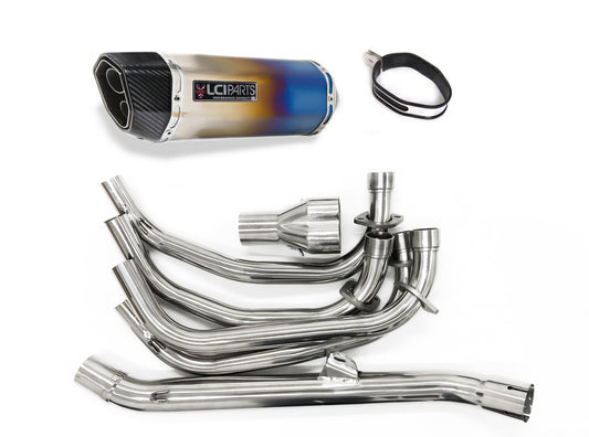 ホンダ CB400SF CB400SB NC39 1999-2007 LCIPARTS ツインエンド　チタン フルエキゾーストマフラー