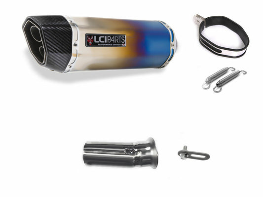 KTM 1050 1090 1190 1290 Adventure LCIPARTS ツインエンド　チタン スリップオンマフラー