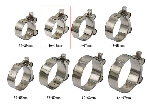 LCIPARTS パイプクランプ　40mm-43mm
