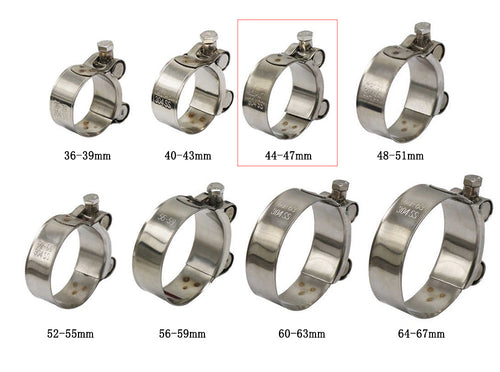 LCIPARTS パイプクランプ　44mm-47mm