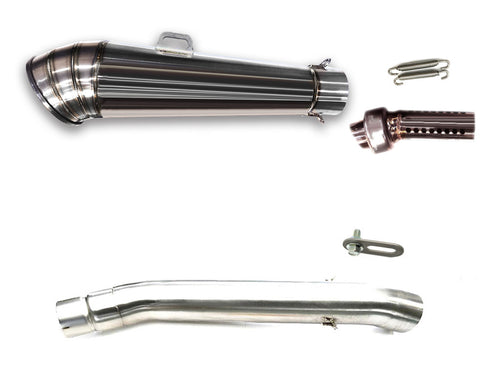 スズキ RF400R/RV 1993-2000  LCIPARTS GPステンレススリップオンマフラー