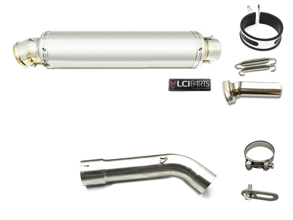 スズキ GSF1250 GSF650 LCIPARTS ラウンドステンレススリップオンマフラー