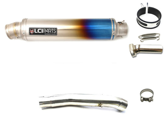 スズキ GSX-R1000 K5K6 2005-2006 LCIPARTS ラウンドフルチタンスリップオンマフラー