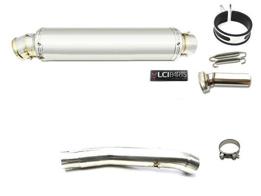 スズキ GSX-R1000 K5K6 2005-2006 LCIPARTS ラウンドステンレススリップオンマフラー