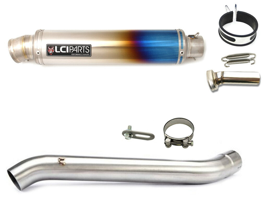 スズキ GSX-R1000 K9L1 2009-2011 4in1 LCIPARTS ラウンドフルチタンスリップオンマフラー