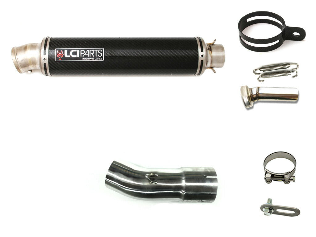 スズキ GSX-S1000 GSX-S1000GT 2022-2023 《8BL-EK1AA》 LCIPARTS LCI ラウンドチタンカーボン スリップオン マフラー