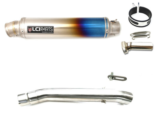 スズキ GSX-R400R 1990-1995 LCIPARTS ラウンドフルチタンスリップオンマフラー