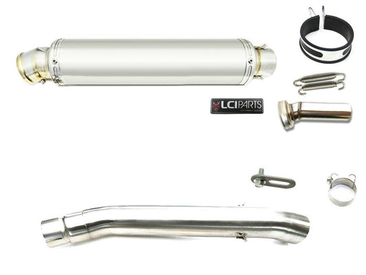 スズキ バンディット400 Bandit400 (GK7AA) LCIPARTS ラウンドステンレススリップオンマフラー