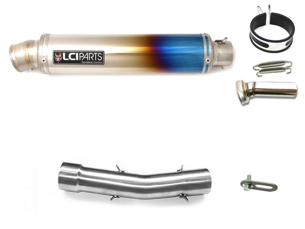 トライアンフ スプリントＳＴ 1998-2004 LCIPARTS ラウンドフルチタンスリップオンマフラー