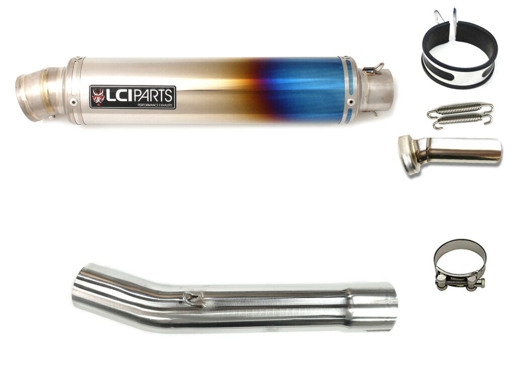 ヤマハ XJR1300 2006-2016 LCIPARTS ラウンドフルチタンスリップオンマフラー