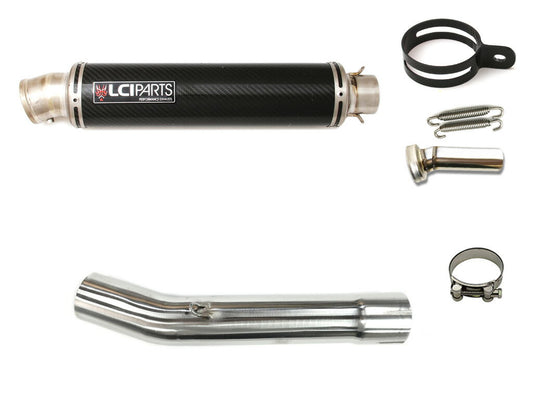 ヤマハ XJR400 1993-2000 LCIPARTS ラウンドチタンカーボンスリップオンマフラー
