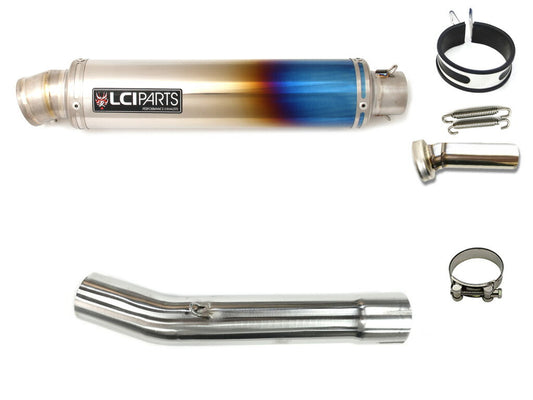 ヤマハ XJR400 1993-2000 LCIPARTS ラウンドフルチタンスリップオンマフラー