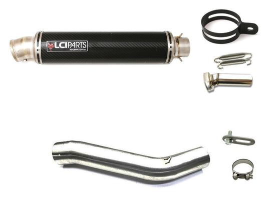 ヤマハ YZF-R1 1997-2001 LCIPARTS ラウンドチタンカーボンスリップオンマフラー