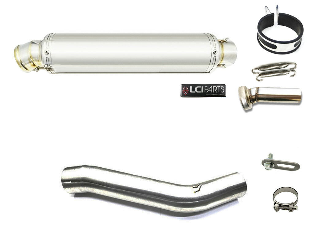 ヤマハ YZF-R1 1997-2001 LCIPARTS ラウンドステンレススリップオンマフラー