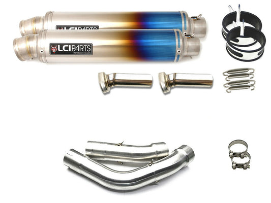 ヤマハ YZF-R1 2009-2014 LCIPARTS ラウンドフルチタンスリップオンマフラー