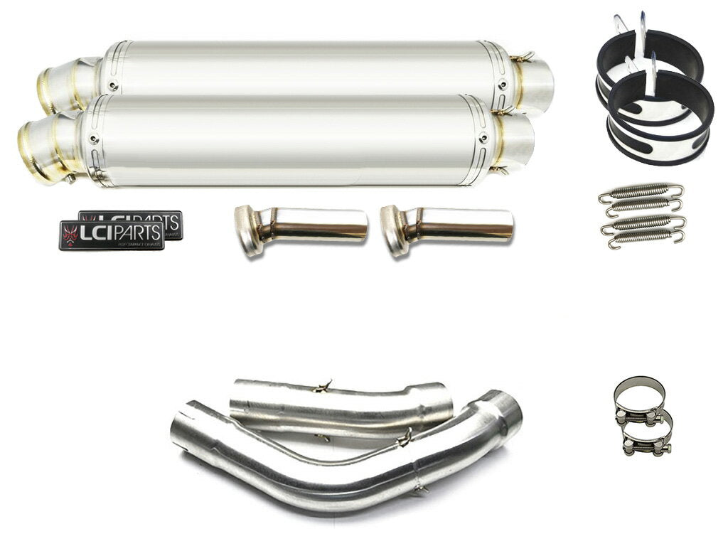 ヤマハ YZF-R1 2009-2014 LCIPARTS ラウンドステンレススリップオンマフラー
