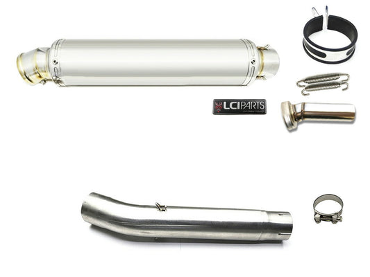 ヤマハ YZF-R6 1999-2002 LCIPARTS ラウンドステンレススリップオンマフラー