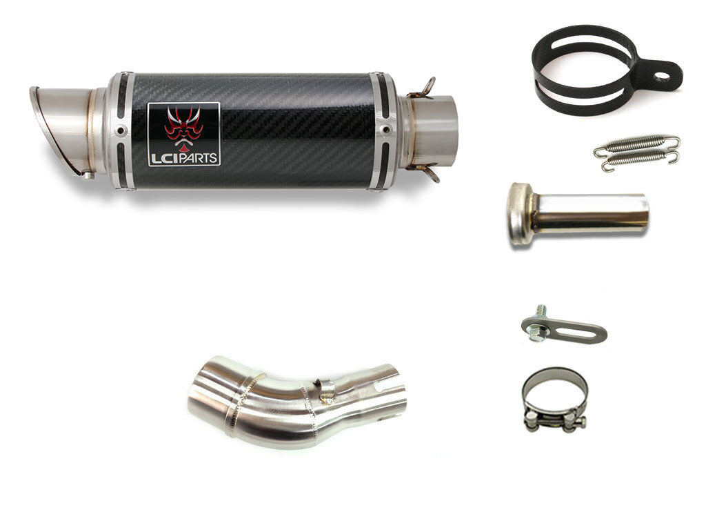 ヤマハ YZF-R25 2014-2023 LCIPARTS ショートカーボン スリップオン マフラー
