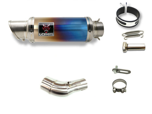ヤマハ YZF-R25 2014-2023 LCIPARTS ショートチタン スリップオン マフラー