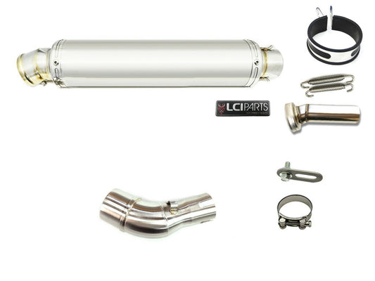 ヤマハ YZF-R3 2015-2019 LCIPARTS ラウンドステンレススリップオンマフラー