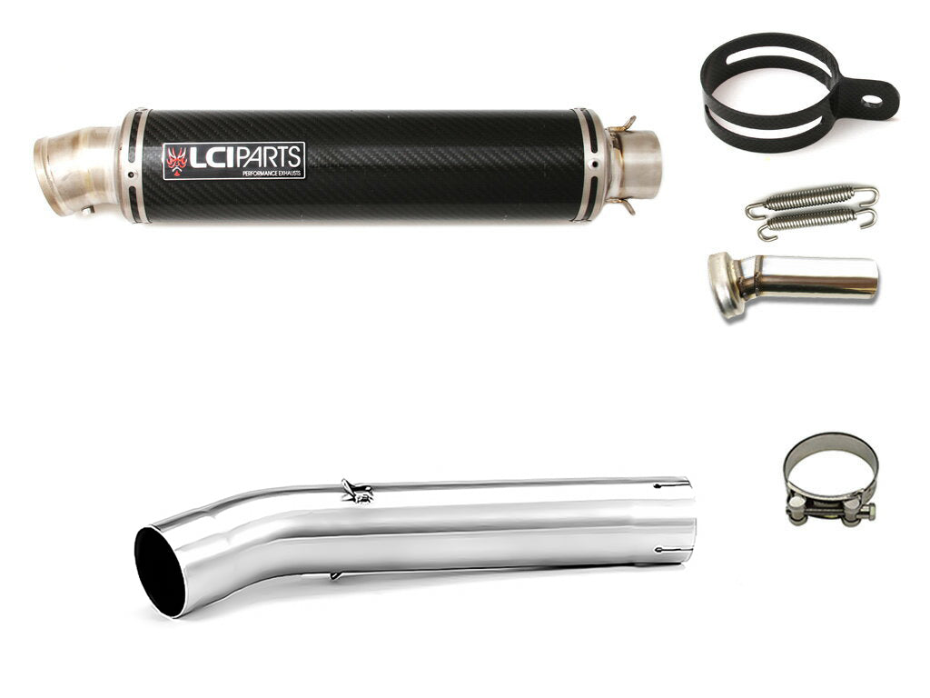 ヤマハ Tenere700 テネレ700 2020-2024 LCIPARTS ラウンドチタンカーボンスリップオンマフラー